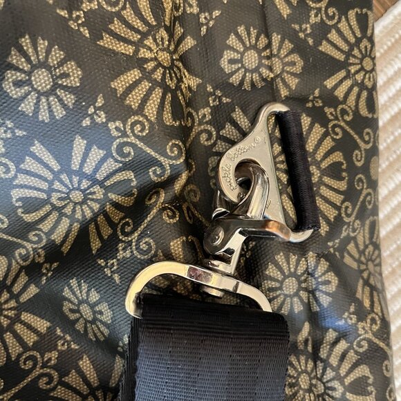 Petunia Pickle Bottom Brown Embroidered Backpack Crossbody Diaper Bag Baby - Picture 12 of 12